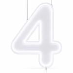 Número 4 | Branco Frio - imagem 1