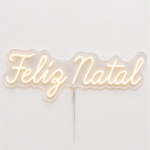 Feliz Natal | Branco Quente - imagem 1