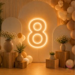 Número 8 | Branco Quente - imagem 2
