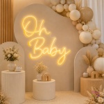 Oh Baby | Branco Quente | Fundo Branco - imagem 2