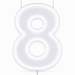 Número 8 | Branco Frio - imagem 1