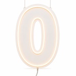 Número 0 | Branco Quente - imagem 1