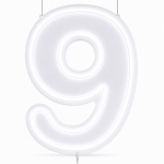 Número 9 | Branco Frio - imagem 1