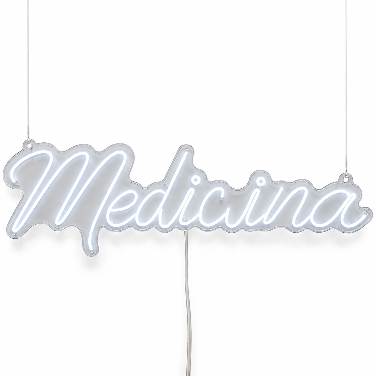 Medicina | Branco Frio - ArtePOP_locacao_neonled