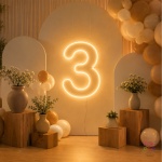 Número 3 | Branco Quente - imagem 2