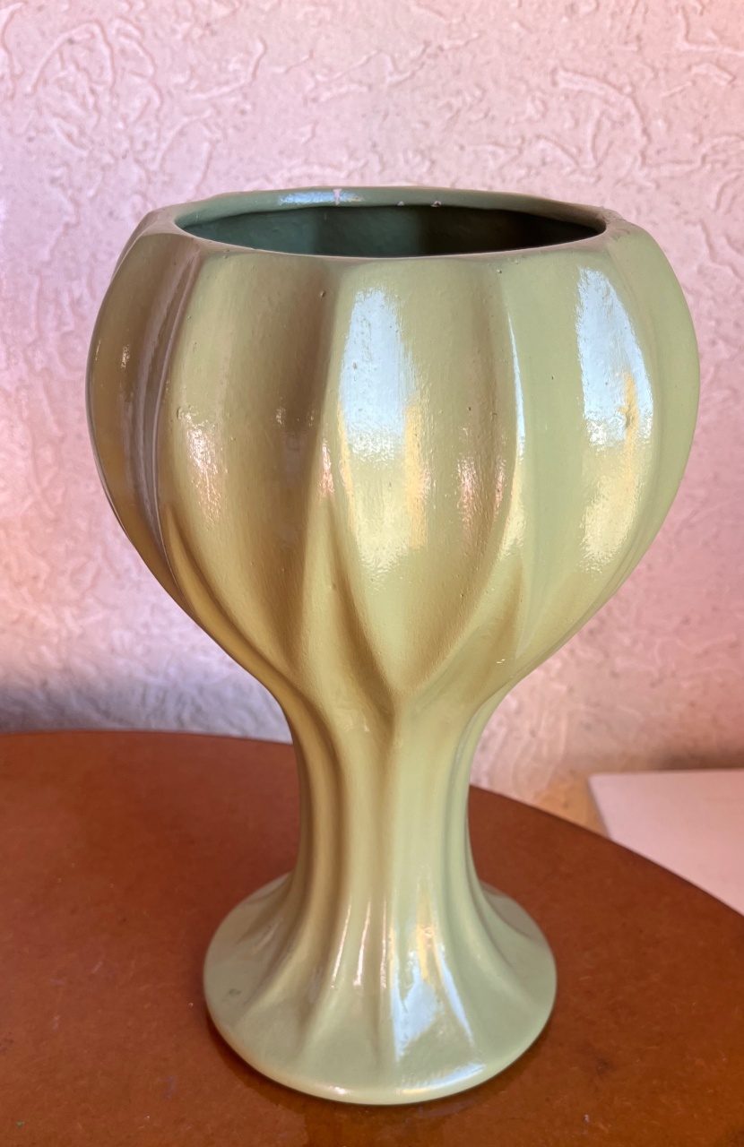 Vaso de Cerâmica Verde Oliva - Sileni Rocha decorações