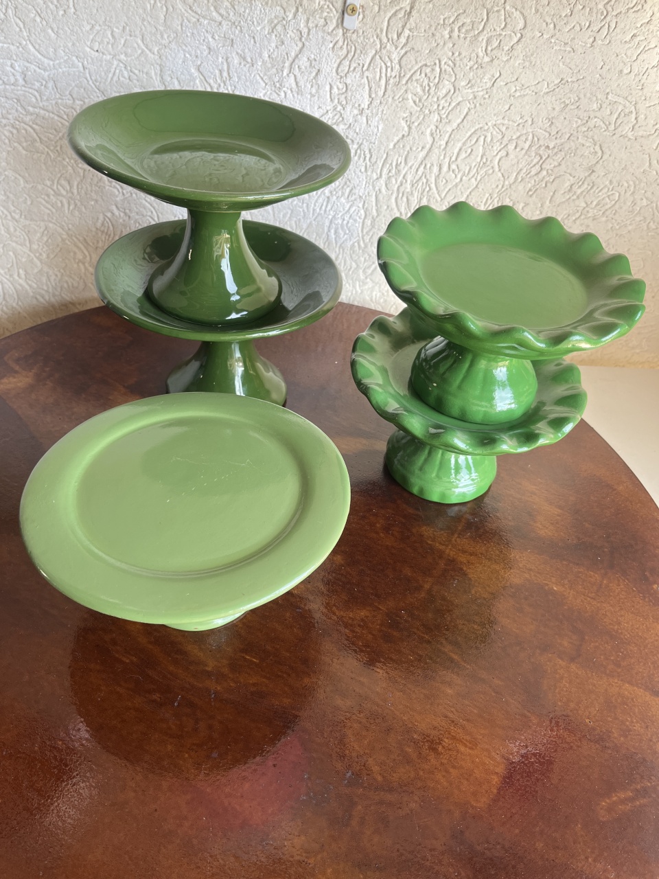 Doceiras Verde Escuro M Cerâmica - Sileni Rocha decorações