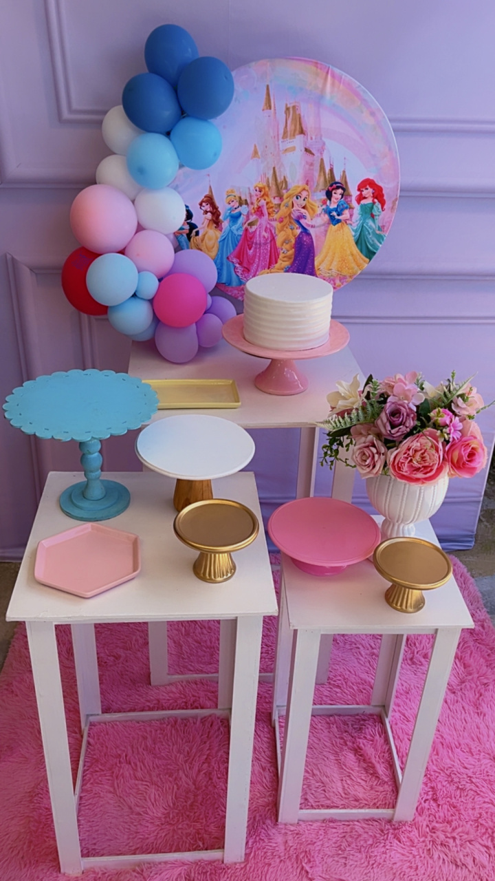 Mini Kit Princesas 3 Mesas - Sileni Rocha decorações