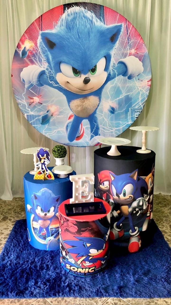 Sonic - Sileni Rocha decorações