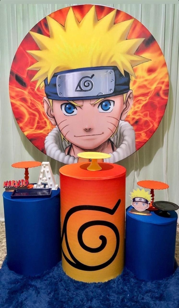 Naruto - Sileni Rocha decorações