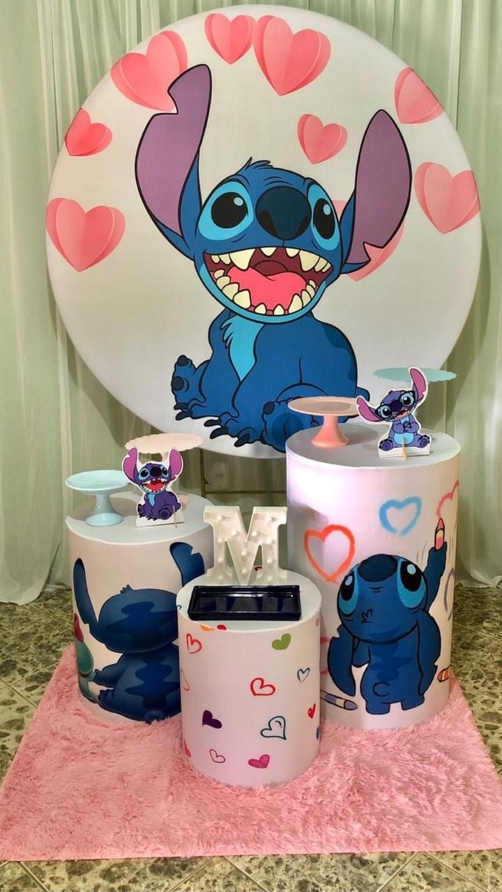 Stitch Menina - Sileni Rocha decorações