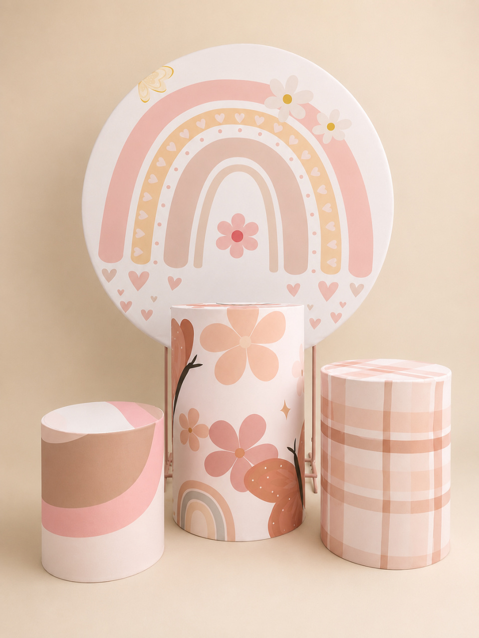 Kit Arco Íris Boho - Sileni Rocha decorações