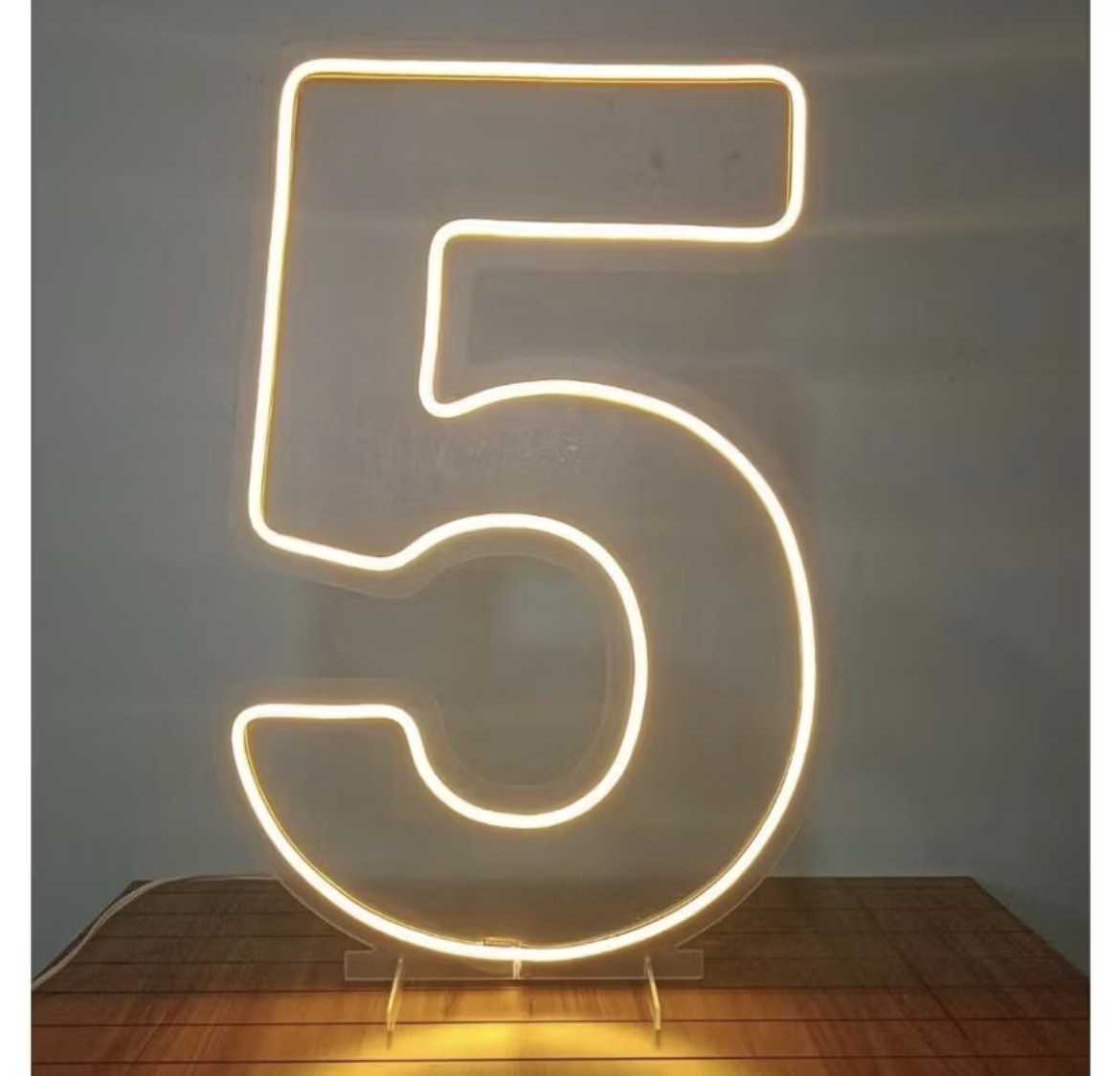 Led Numerais 50 Cm - Sileni Rocha decorações