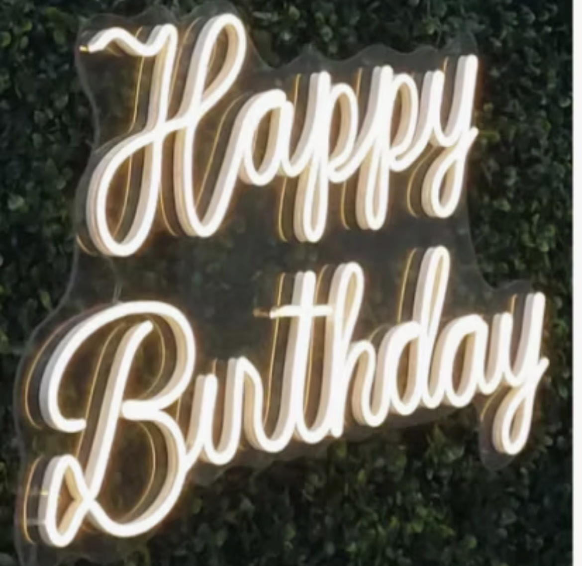 Happy Birthday Led - Sileni Rocha decorações