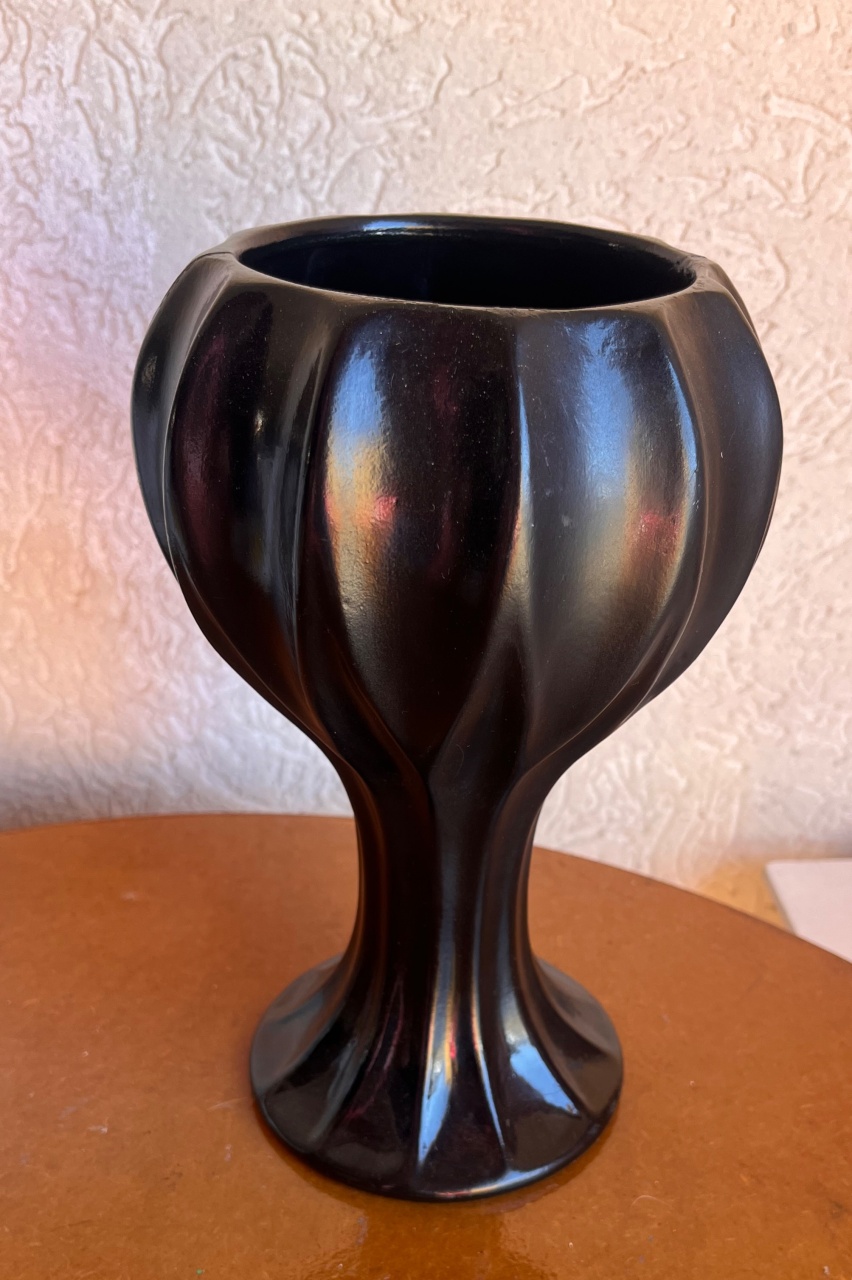 Vaso Cerâmica Preto - Sileni Rocha decorações
