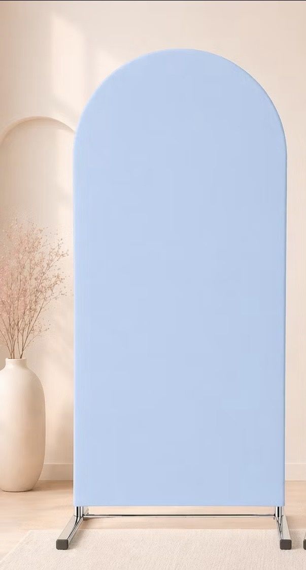 Capa Painel Romano Azul Bebê 1X2 - Sileni Rocha decorações