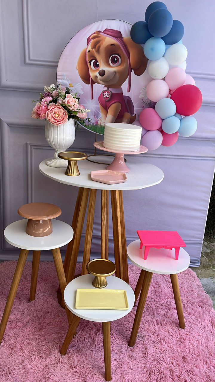 Mini Kit 4 Mesas - Sileni Rocha decorações