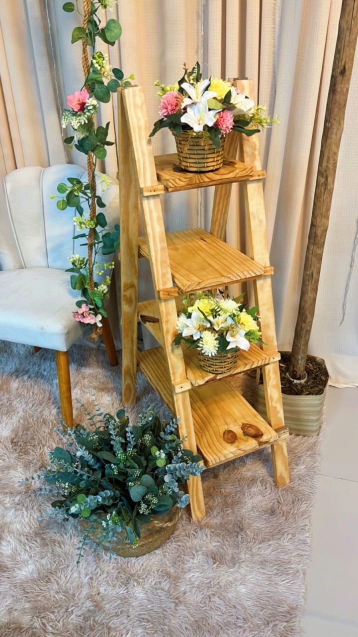 Escada Rústica - Sileni Rocha decorações