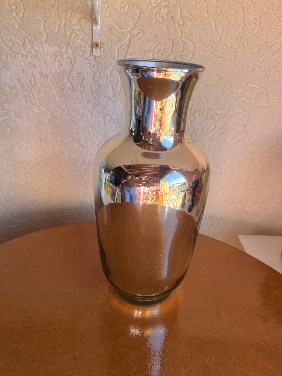 Vaso Vidro Prata G - Sileni Rocha decorações