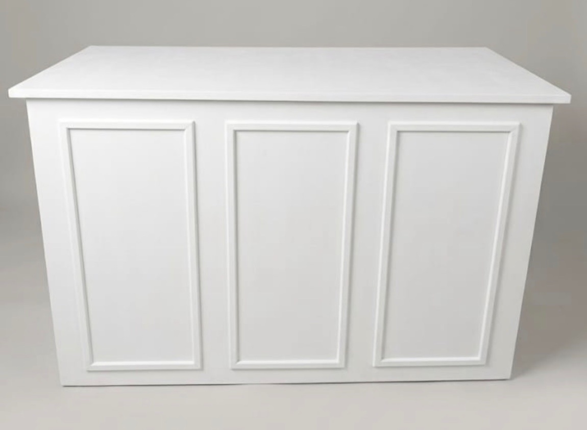 Mesa Balcão Moldura Tripla - Sileni Rocha decorações
