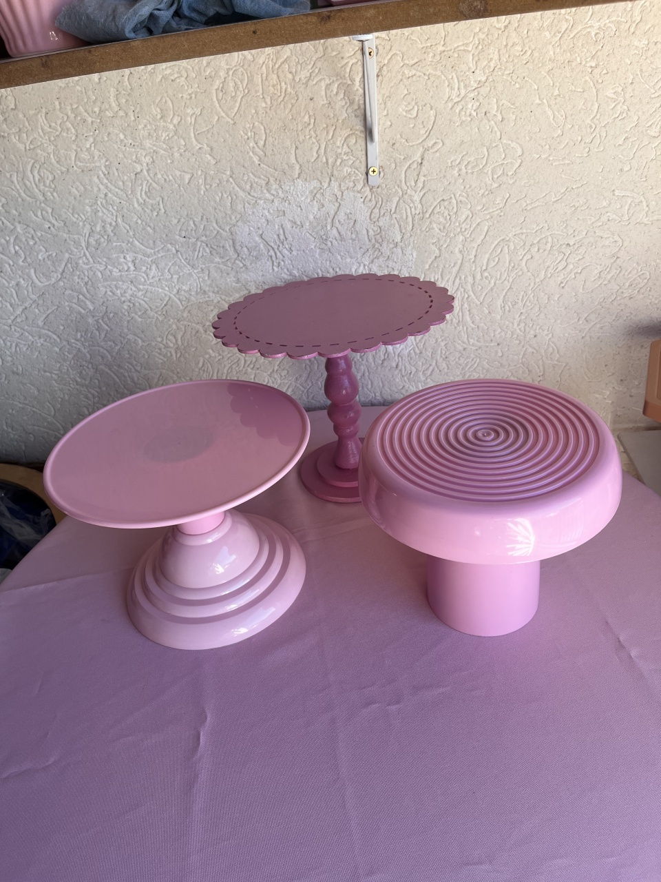 Doceiras Rosa Bebê - Sileni Rocha decorações