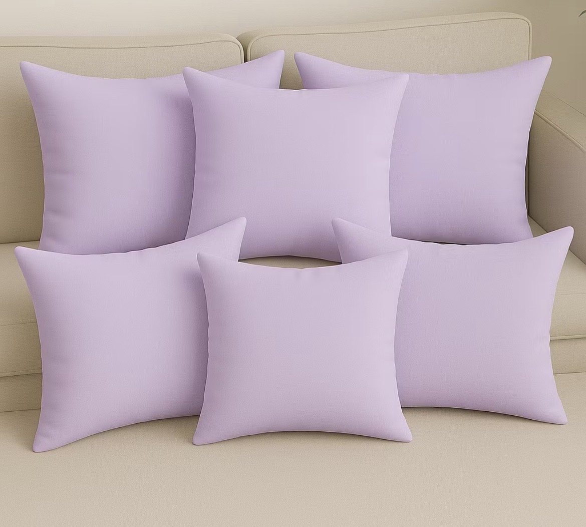 Almofadas Lilás - Sileni Rocha decorações