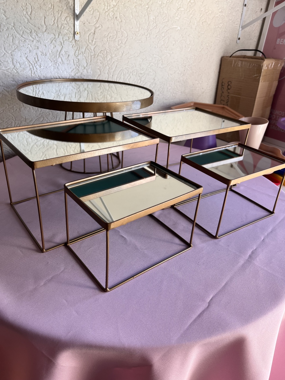 Kit Luxo Espelhado - Sileni Rocha decorações