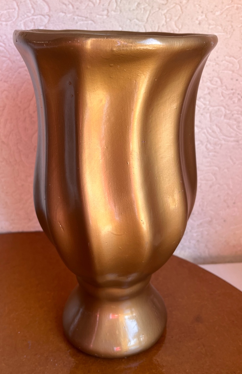 Vaso Dourado M - Sileni Rocha decorações