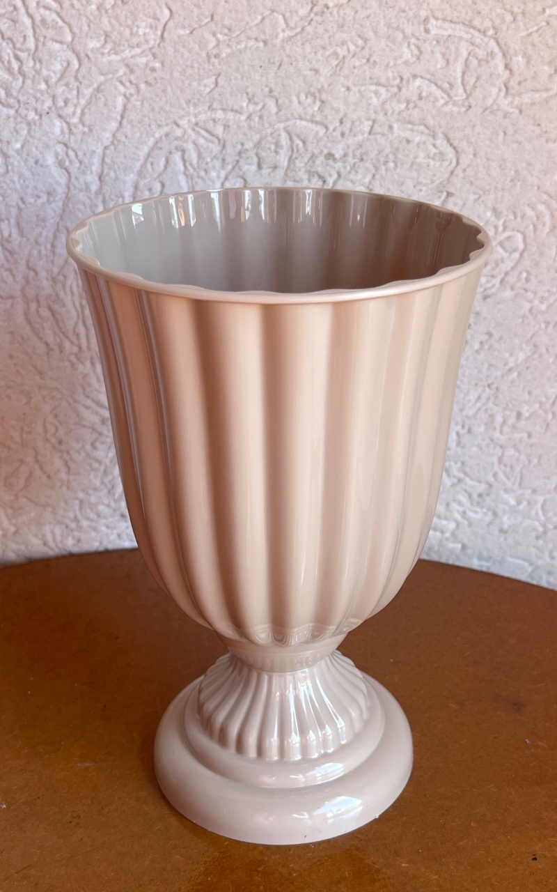 Vaso M Bege - Sileni Rocha decorações
