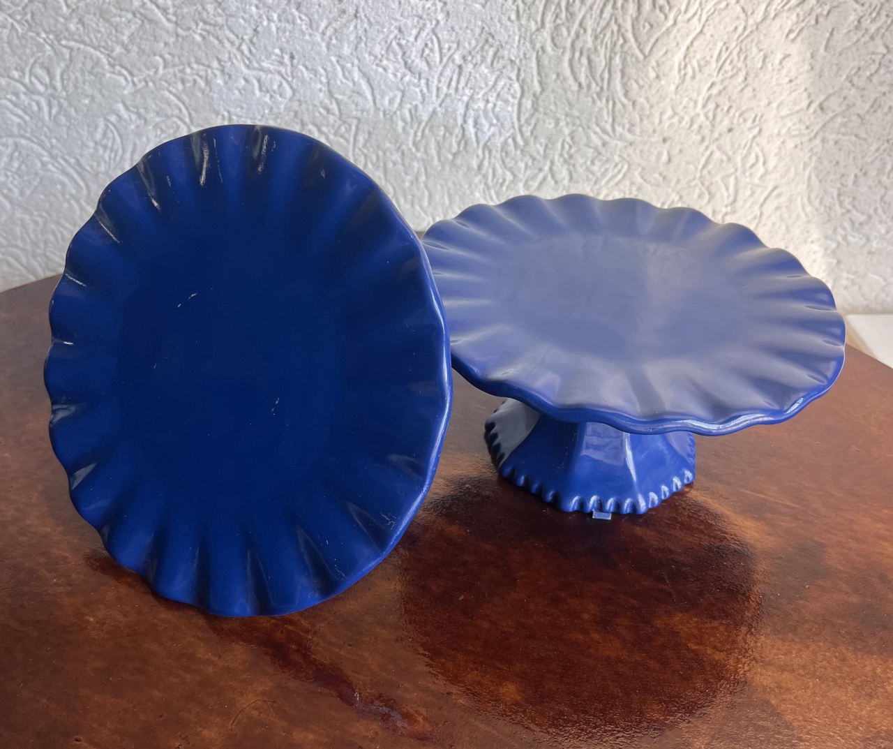 Doceiras M Cerâmica Azul Royal - Sileni Rocha decorações