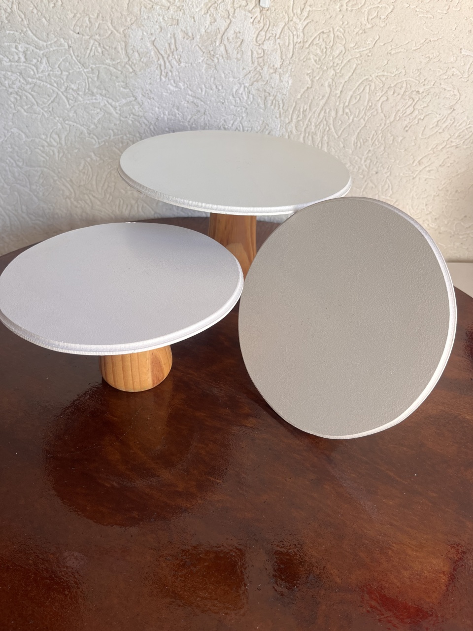Bandejas Madeira Trio P M G - Sileni Rocha decorações