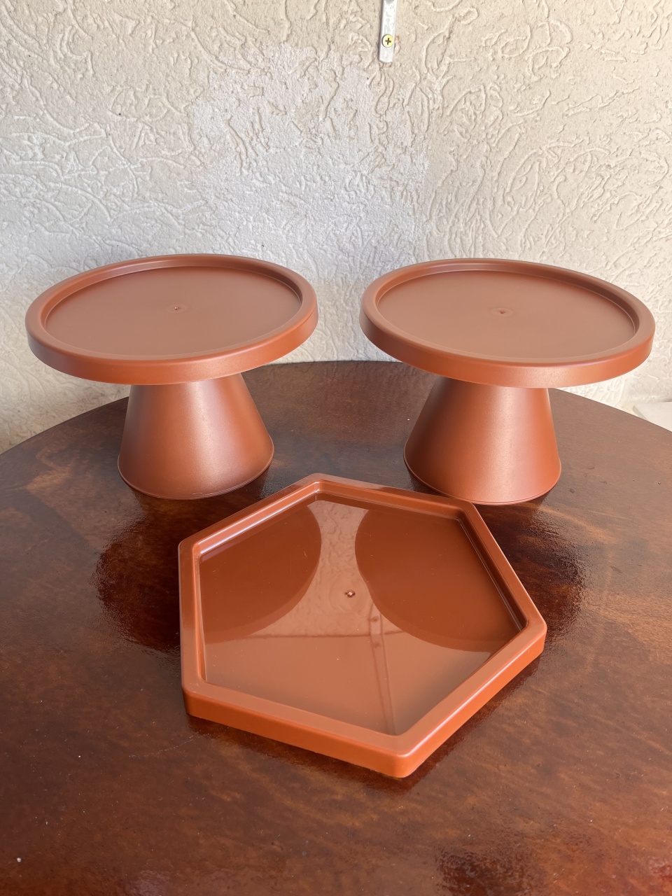 Bandejas Terracota G - Sileni Rocha decorações