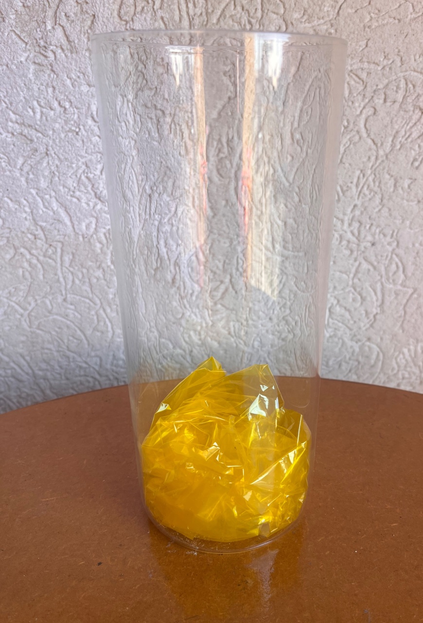 Vaso Slim Transparente Vidro - Sileni Rocha decorações