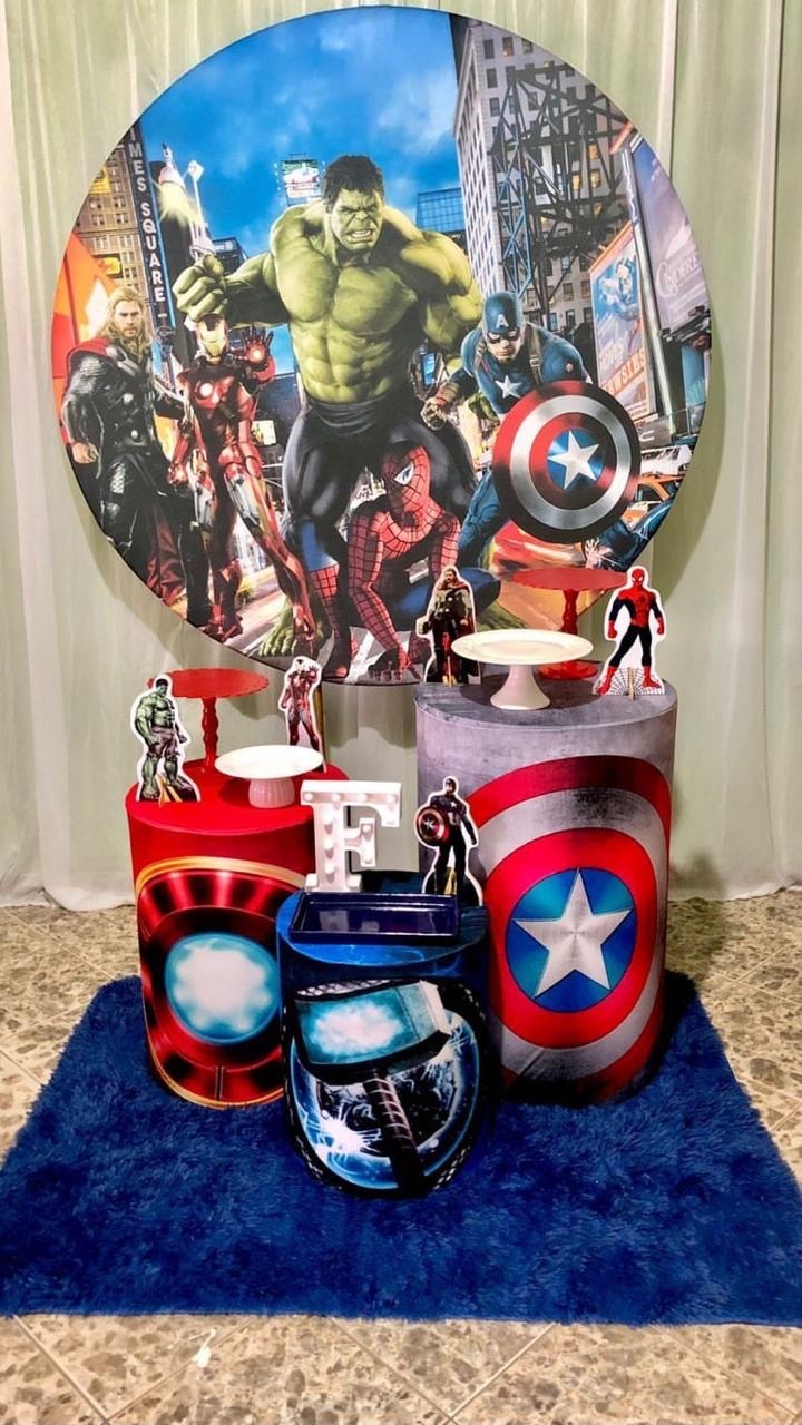 Vingadores - Sileni Rocha decorações
