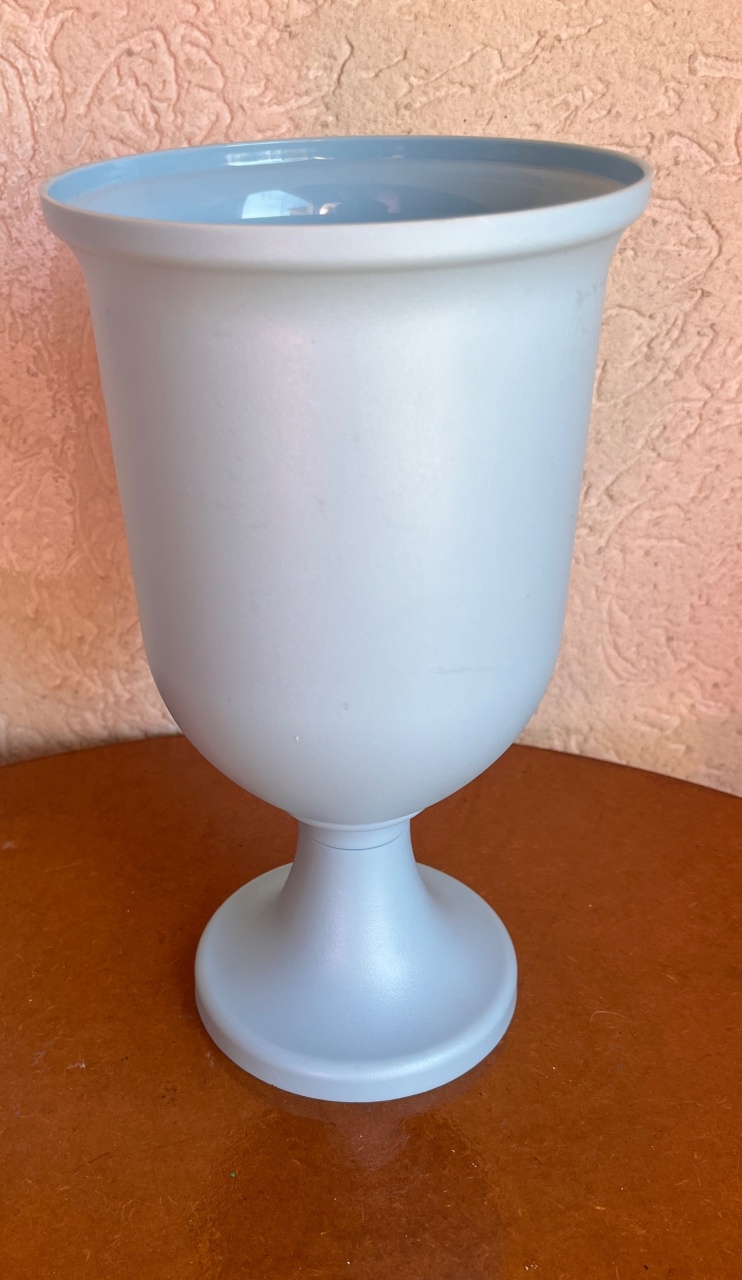 Vaso M Azul Bebê - Sileni Rocha decorações