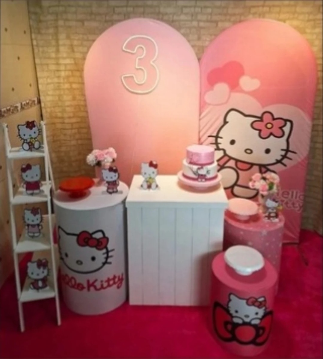 Kit Hello Kitty Premium Com 2 Romano - Festafy locações