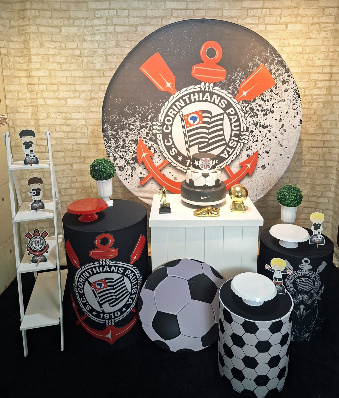 Kit Corinthians Completo - Menino - Festafy locações