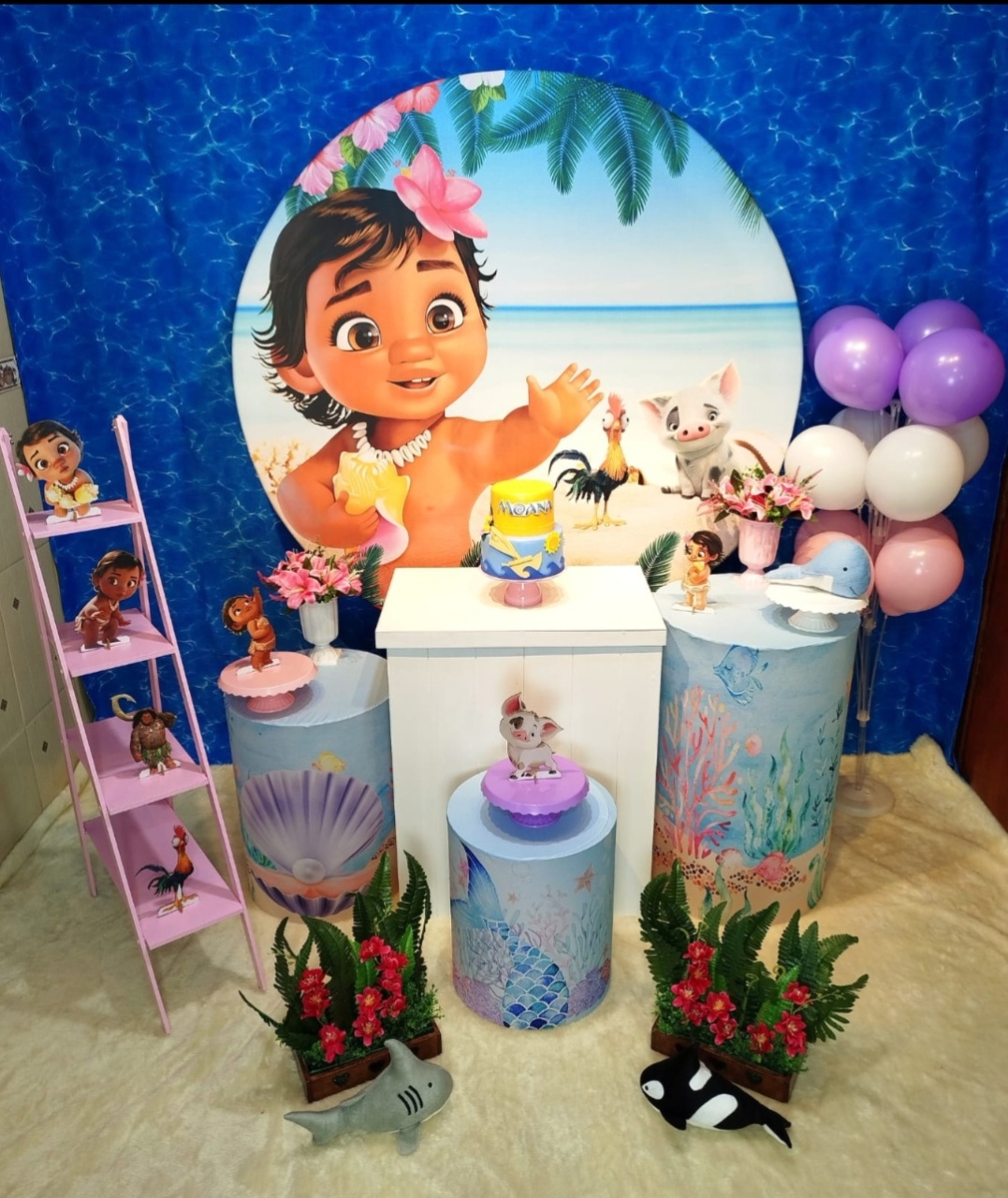 Kit Moana Baby Completo - Festafy locações