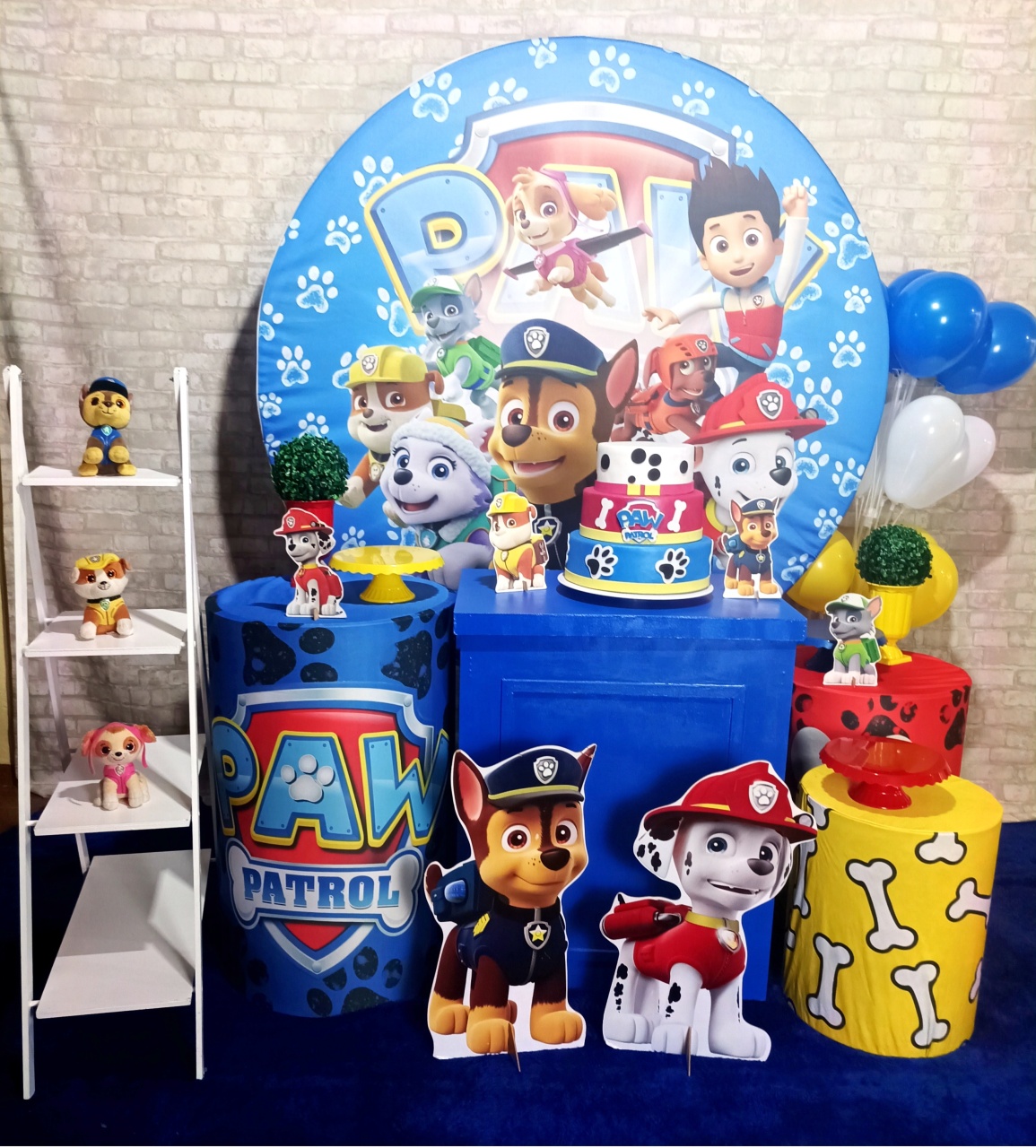 Kit Patrulha Canina Azul - Completo - Festafy locações
