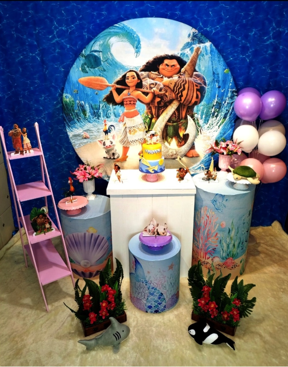 Kit Moana Moça Completo - Festafy locações