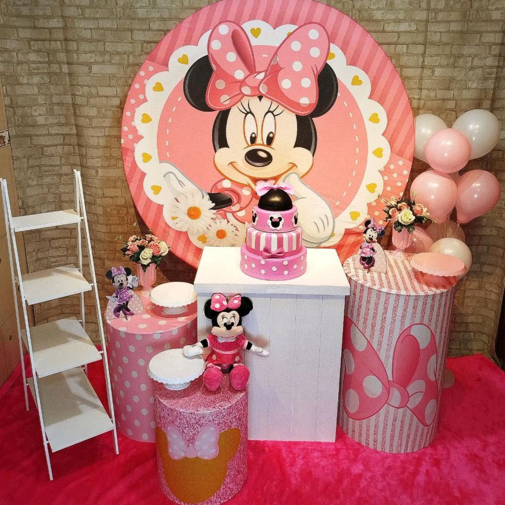 Kit Minnie Rosa - Completo - Festafy locações