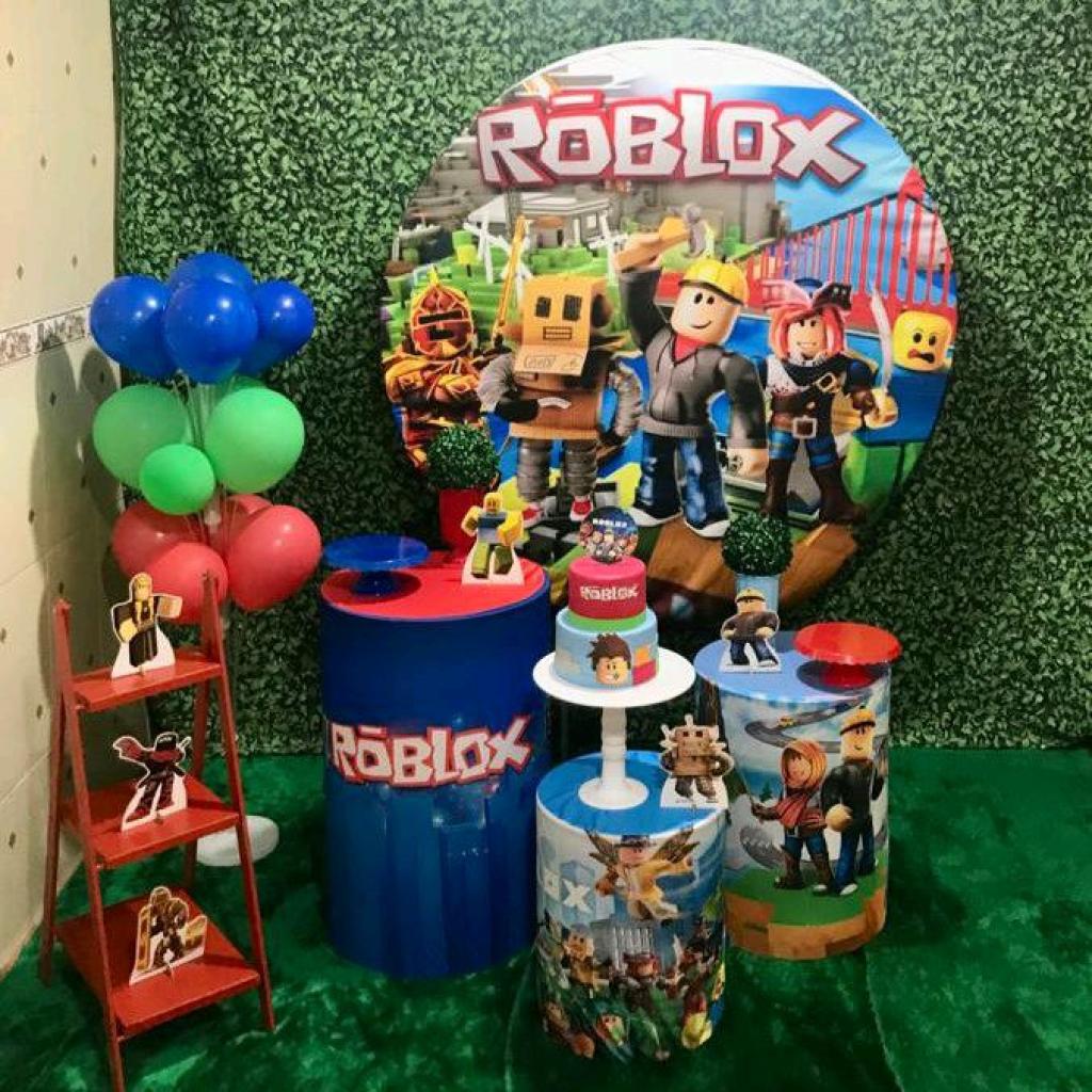 Kit Roblox Completo - Comoda Azul - Festafy locações