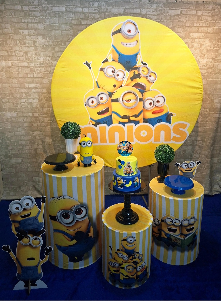 Kit Minions- Padrão - Festafy locações