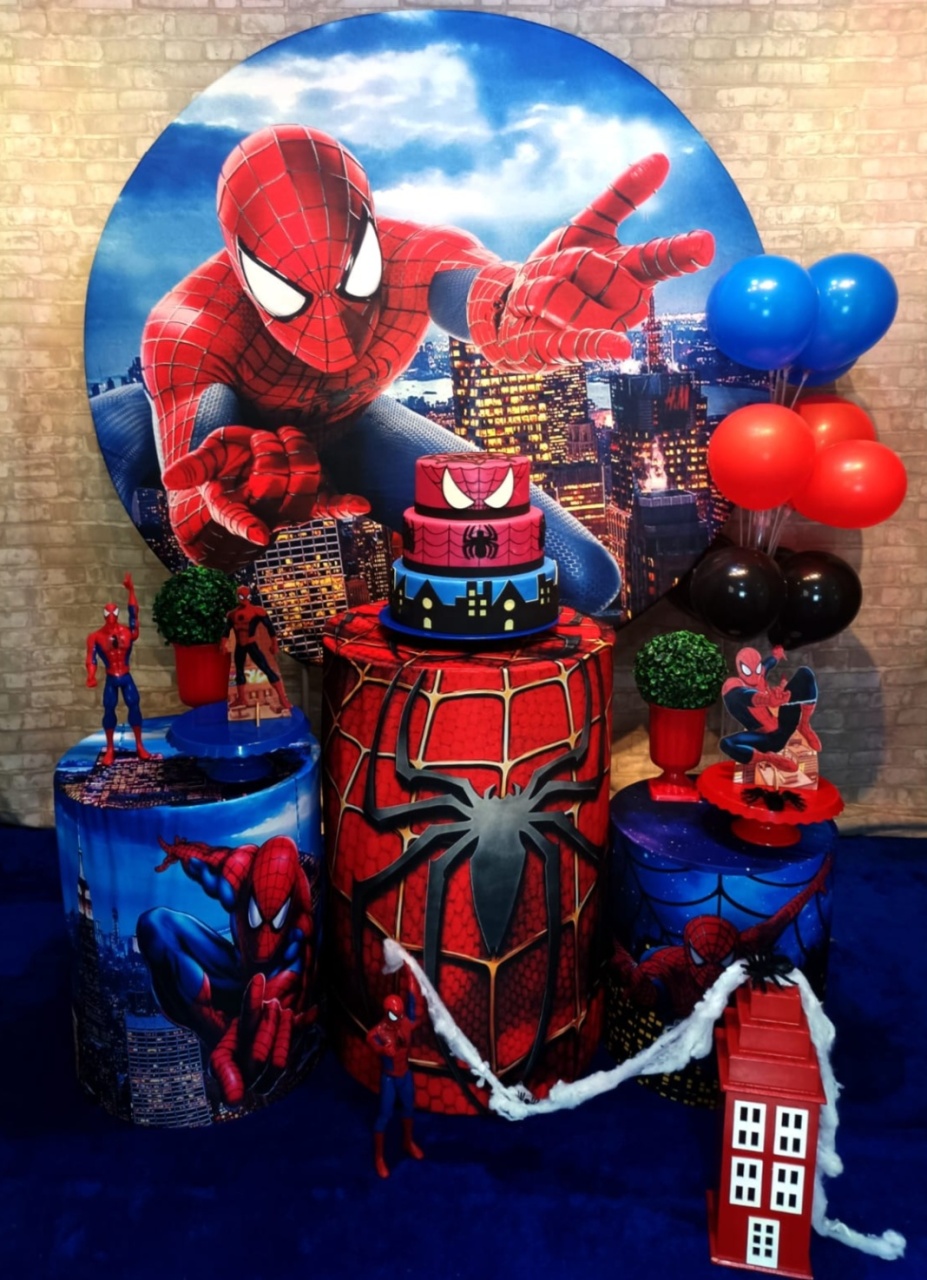 Kit Homem Aranha I  Padrao - Festafy locações