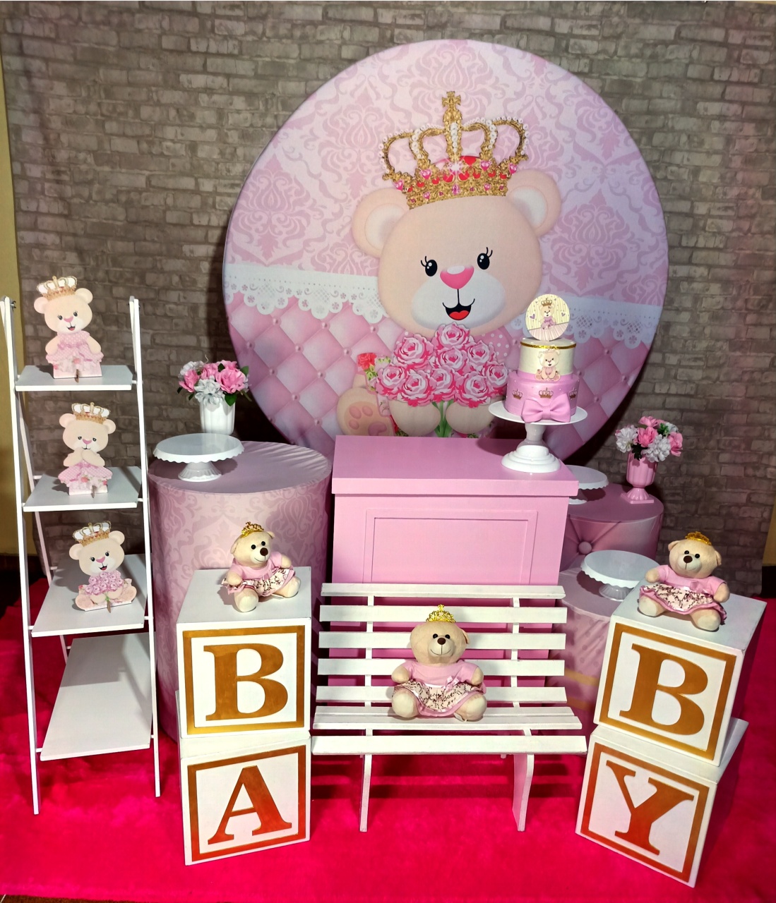 Kit Ursinha Princesa Completo - Festafy locações