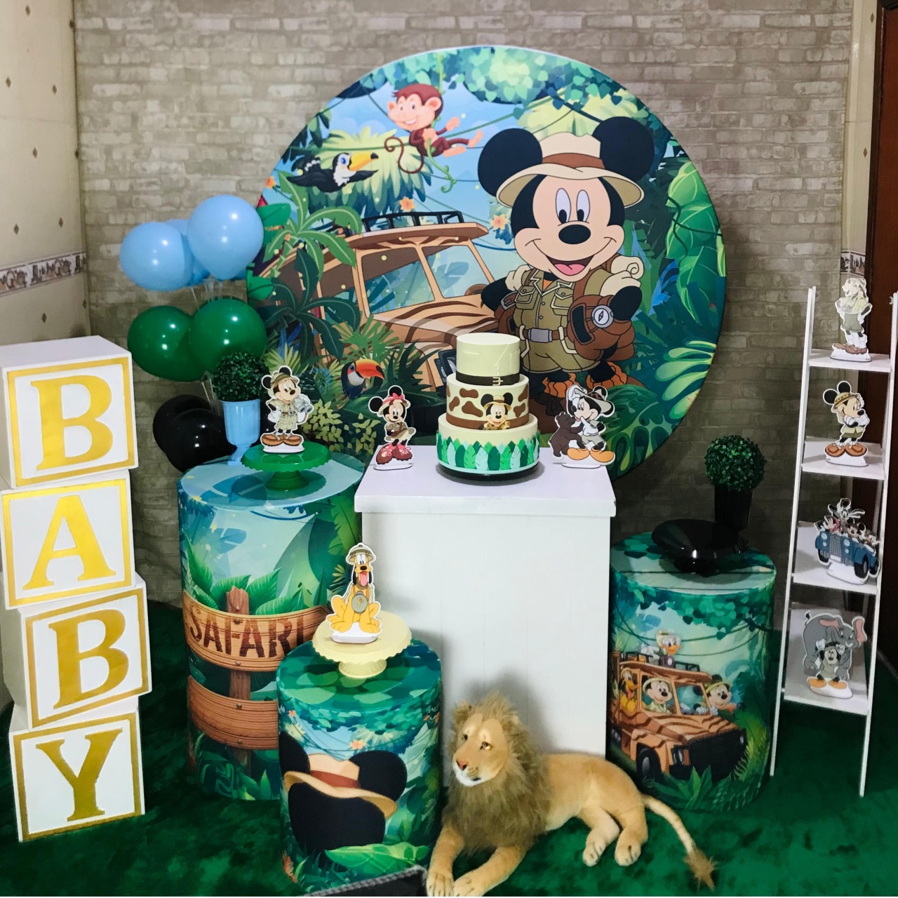 Kit Safari Mickey - Completo - Festafy locações