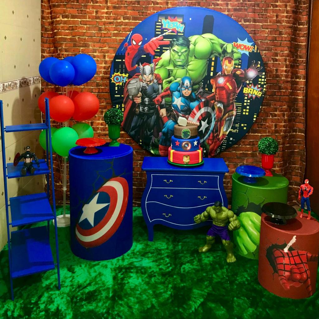 Kit Vingadores Completo - Festafy locações