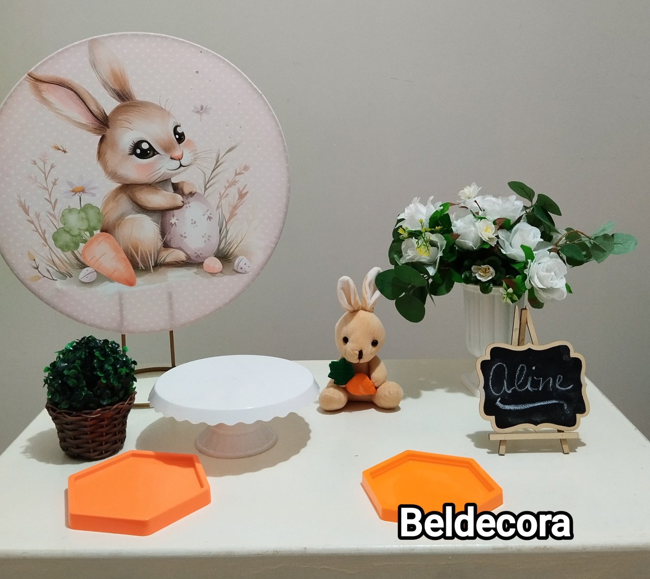 Mini Kit Bronze Páscoa - Bel Decora Pegue e Monte
