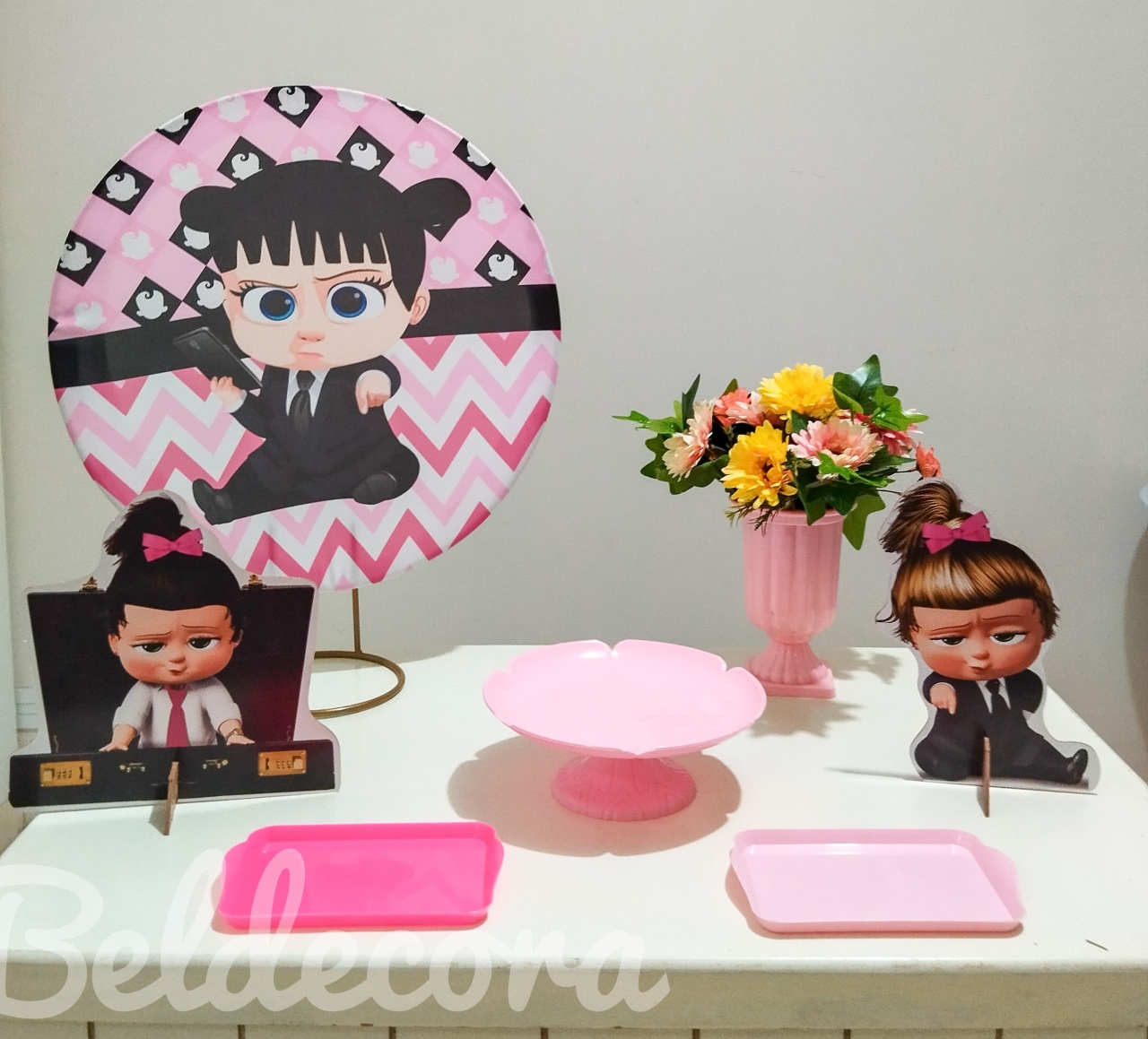 Mini Kit Bronze Poderosa Chefinha - Bel Decora Pegue e Monte