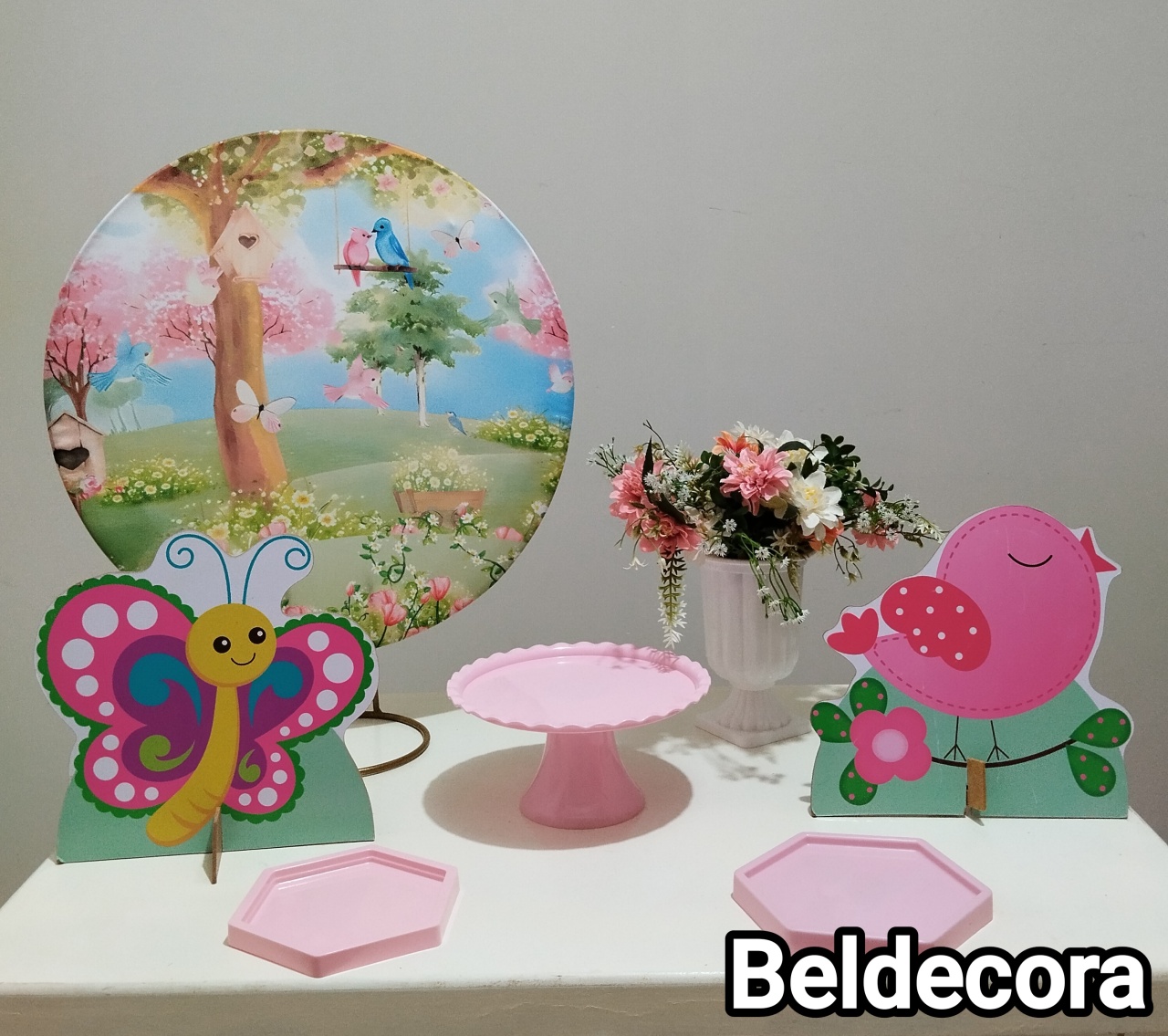 Mini Kit Bronze Jardim Encantado - Bel Decora Pegue e Monte